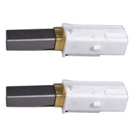 Pair of Ametek Carbon Motor Brushes with White Winged Holder, 833423-62 (Pair of 33423-12)