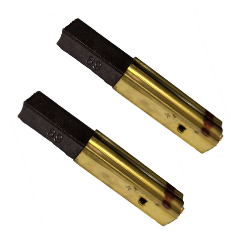 Pair of Ametek Carbon Motor Brushes with Gold Metal Holder, 833490-52 (Pair of 33490-2)