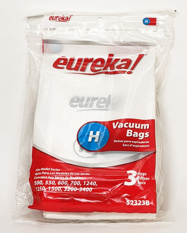 Eureka Vacuum Bags, Style H, 3 Pack