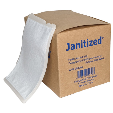 Janitized Replacement Exhaust Filter for Windsor Sensor S12 & S15, 2846, 8.614-140.0,