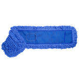 ABCO Products 5"x36" Blue Microfiber Looped Dust Mop