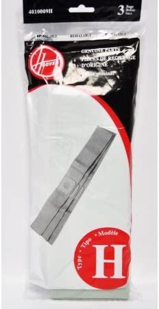Hoover Vacuum Bags, Type H for Canisters 3pk, 4010009H