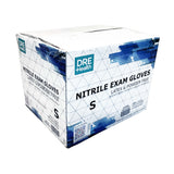DRE Health Nitrile Exam Gloves, TotalDefense X100, Sapphire Blue