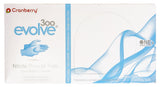 Cranberry Evolve 300 Nitrile Powder-Free Examination Gloves, Box of 300, Sky Blue, Medium