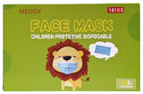 MEIJOY 3-Ply Child-Size Face Mask, Box of 30, White